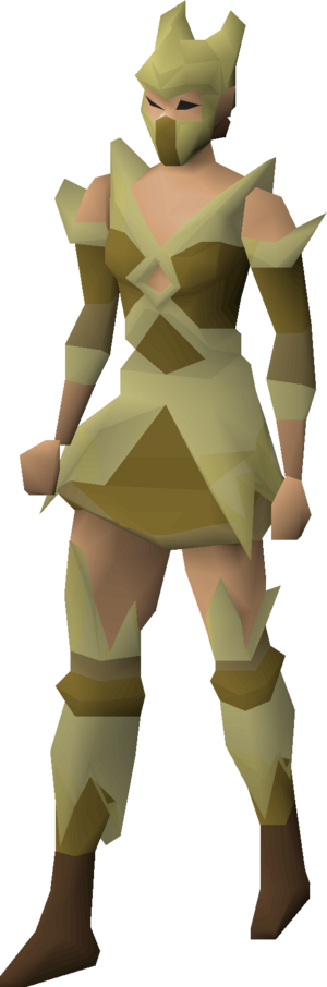 Crystal armour (Crwys) equipped female.png