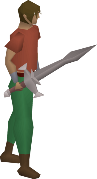 File:Leaf-bladed sword equipped.png