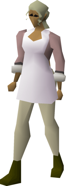 File:White apron equipped female.png