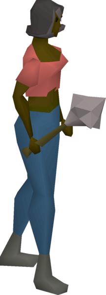 File:Steel mace equipped female.png