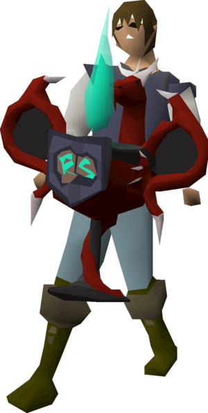 Shattered relics dragon trophy equipped male.png