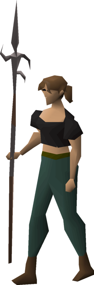 Zamorakian hasta equipped female.png