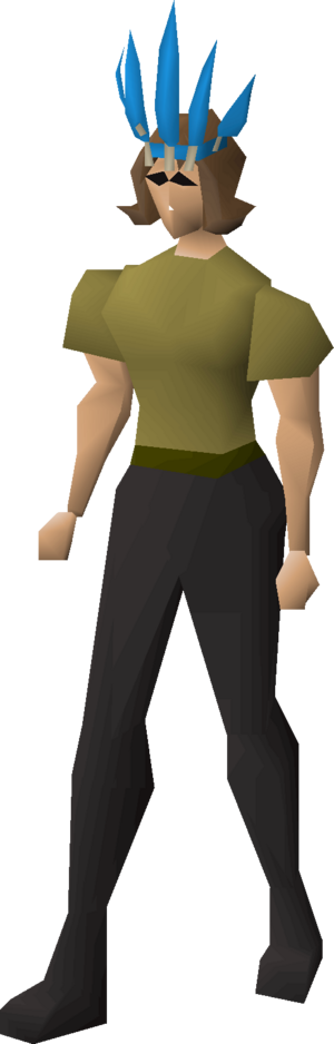Chompy bird hat (expert ogre dragon archer) equipped female.png
