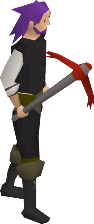 Dragon pickaxe equipped male.png