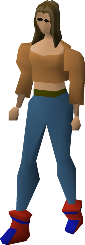 Decorative boots (red) equipped female.png