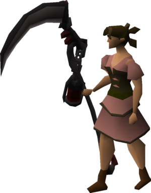 Scythe of vitur equipped female.png