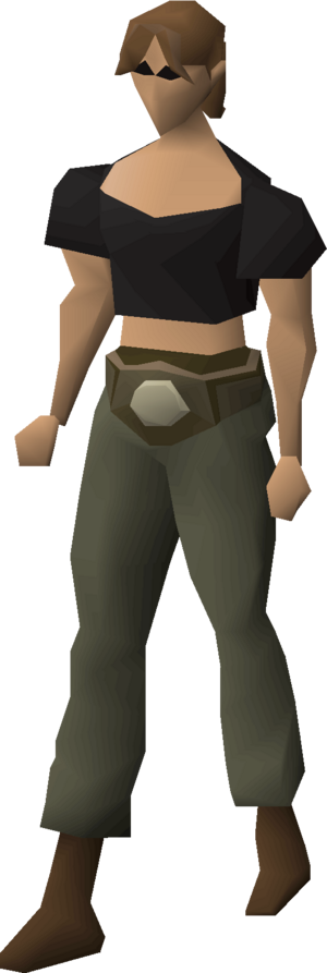 Corrupted morrigan's leather chaps (bh) equipped female.png