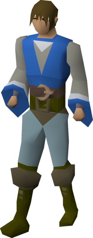 Robe top of the eye (blue) equipped male.png