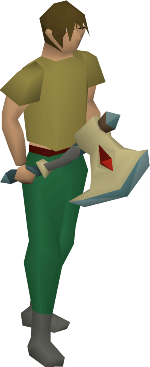 Infernal axe (or) (grey) equipped male.png