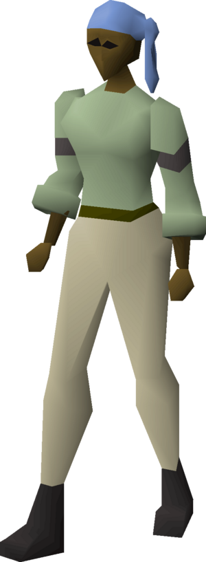 Pirate bandana (blue) equipped female.png