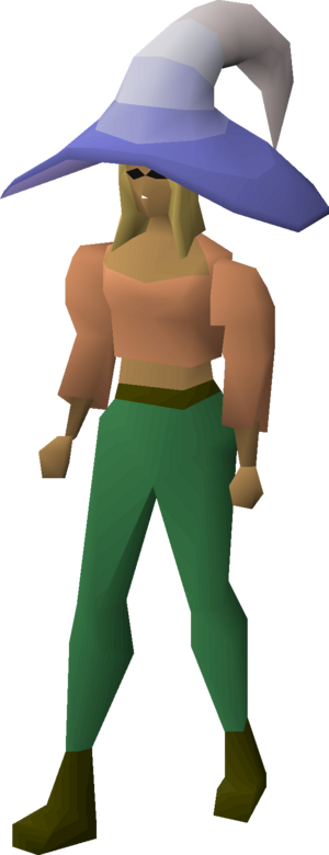 Decorative armour (magic hat) equipped female.png