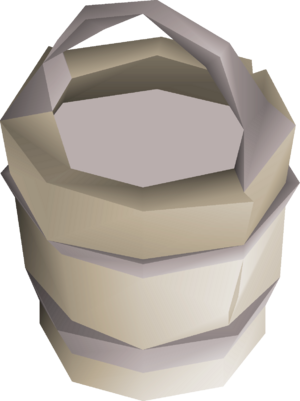 Big bucket of frozen camel milk detail.png