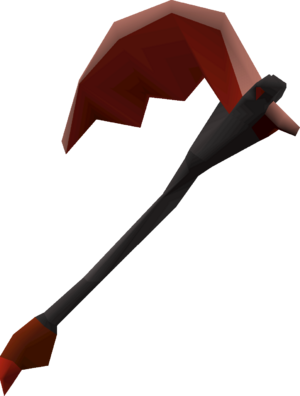 Infernal axe (uncharged) detail.png
