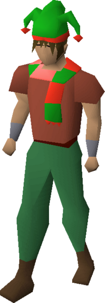 File:Tri-jester hat and scarf equipped.png