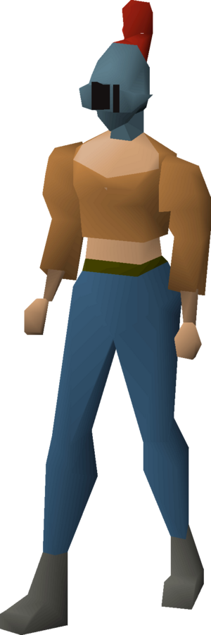 Zamorak full helm equipped female.png