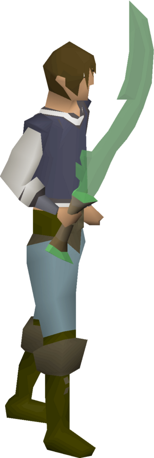 Blade of saeldor (c) (Cadarn) equipped male.png