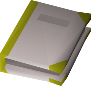 Damaged book (Saradomin) (v1) detail.png