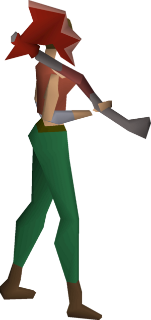 Dragon felling axe equipped female.png