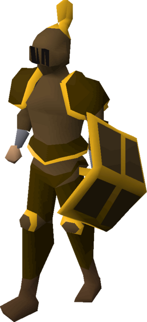 Bronze gold-trimmed set (lg) equipped.png