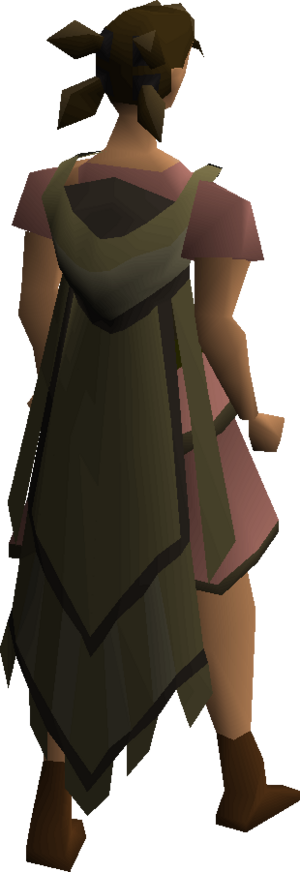 Hunter mastery cape equipped female.png