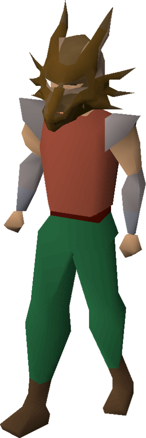 Bronze dragon mask equipped.png