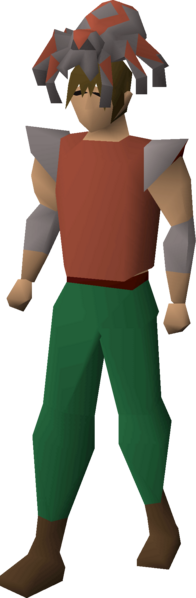 File:Spider hat (Venenatis) equipped male.png