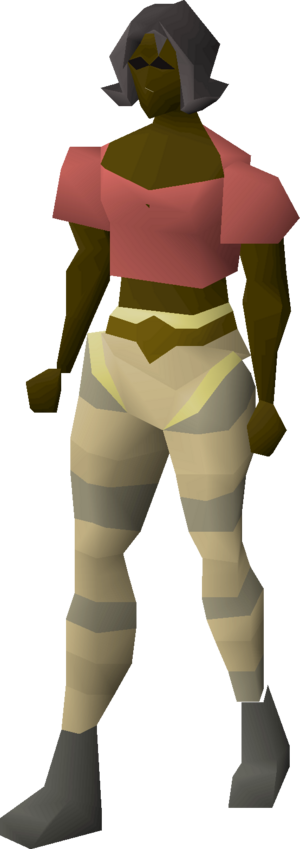 Mummy's legs equipped female.png