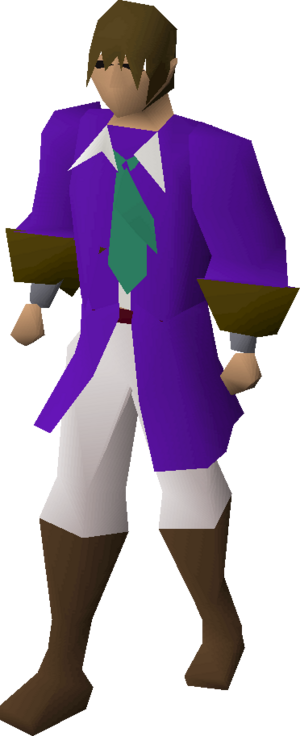 Royal frog outfit equipped.png