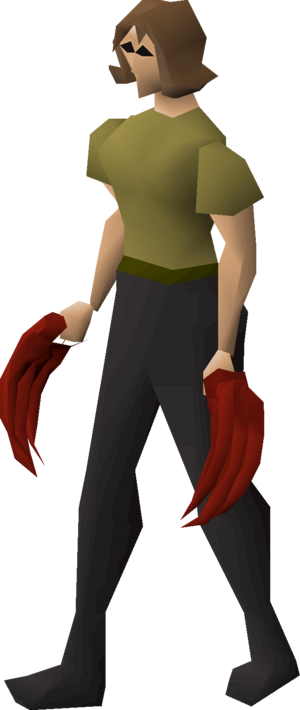 Dragon claws equipped female.png