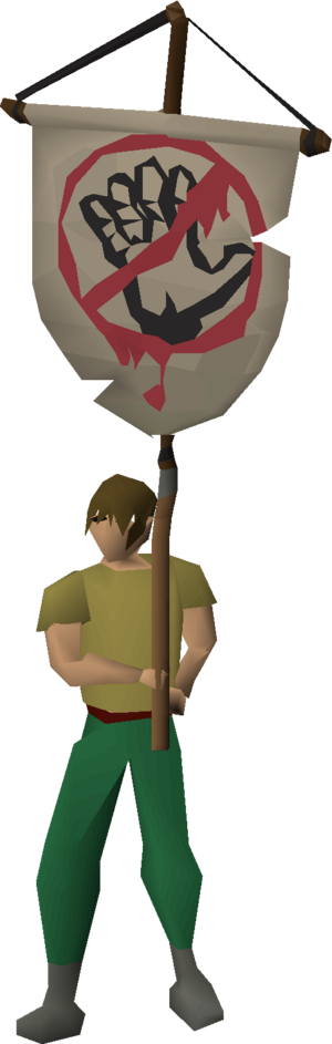 Protest banner (grey) equipped male.png
