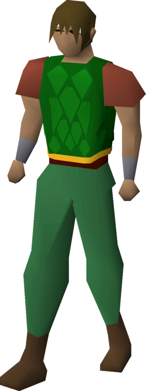 Green d'hide body (g) equipped male.png