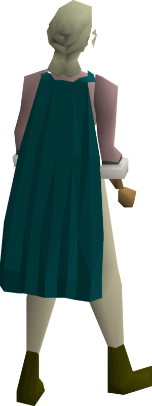 Fremennik teal cloak equipped female.png