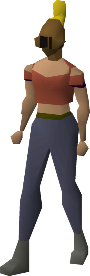 Steel heraldic helm (Money) equipped female.png