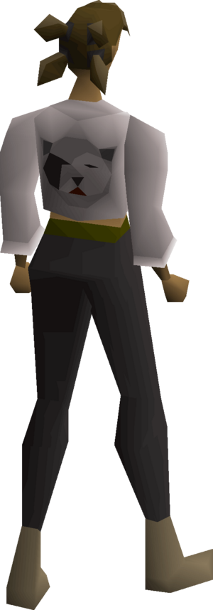 Bob's black shirt equipped female.png
