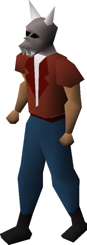 Steel h'ween mask equipped male.png