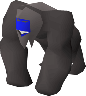 Ancient gorilla greegree equipped.png