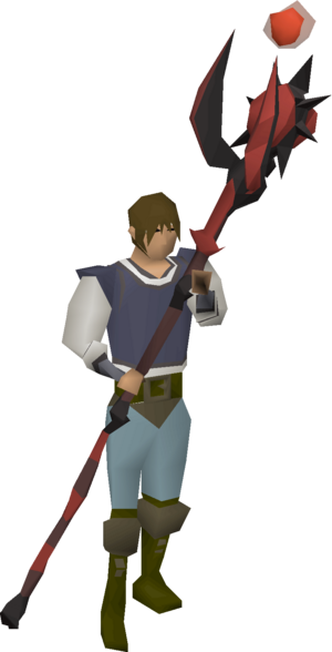 Corrupted tumeken's shadow (uncharged) equipped male.png