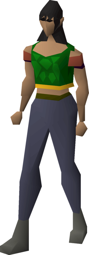 Green d'hide body (g) equipped female.png