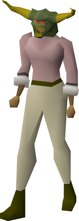 Jungle demon mask equipped female.png