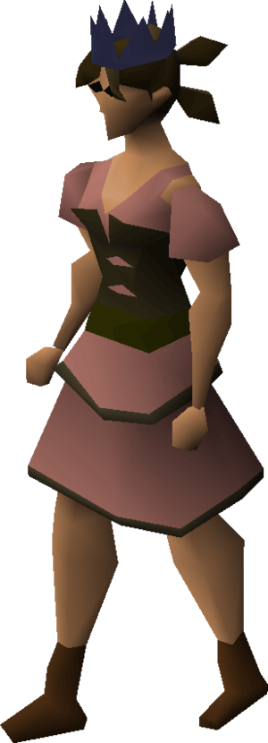 Mithril partyhat equipped female.png