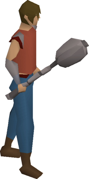 File:Ancient mace equipped.png