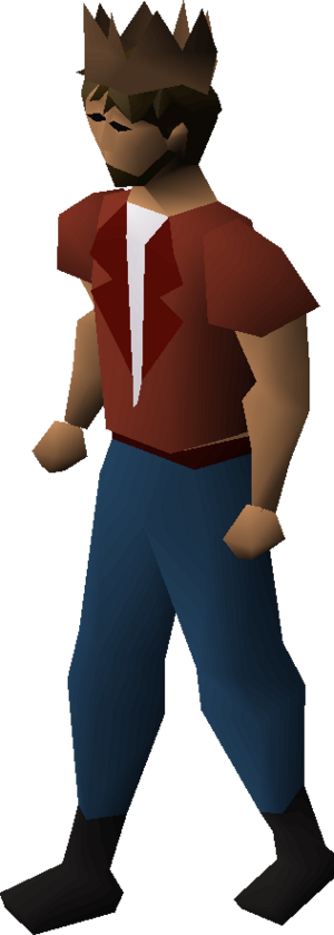 Brown partyhat equipped male.png