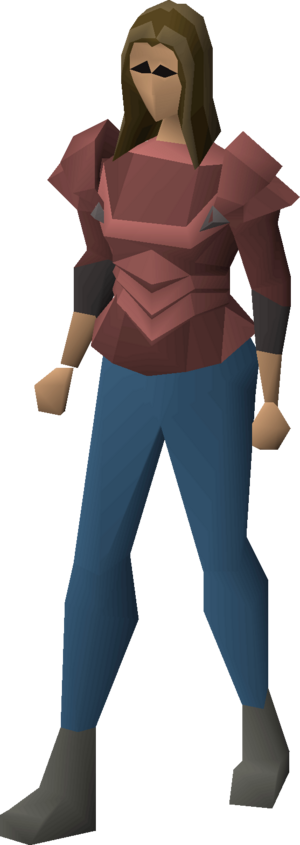 Hardcore ironman platebody equipped female.png