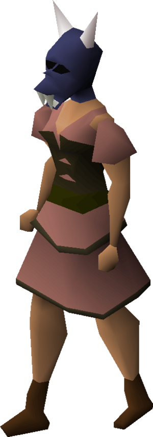 Mithril h'ween mask equipped female.png
