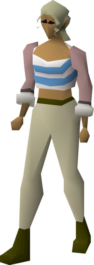 Stripy pirate shirt (blue) equipped female.png