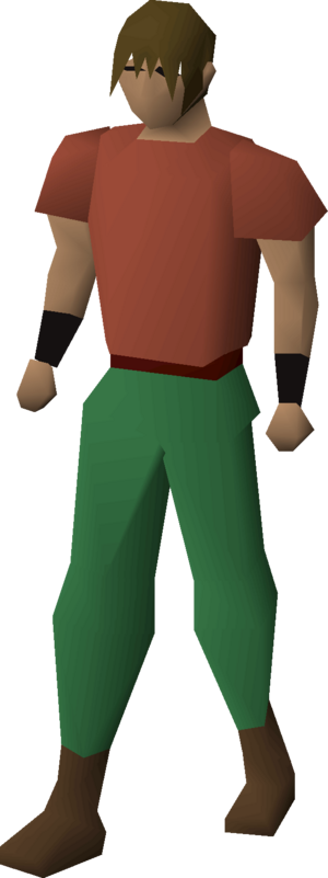 Black d'hide vambraces (beta) equipped male.png