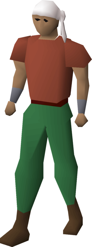 Pirate bandana (white) equipped male.png