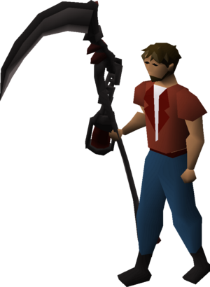 Scythe of vitur equipped male.png