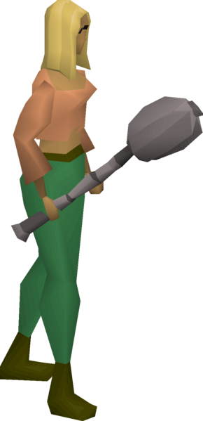 File:Ancient mace equipped female.png