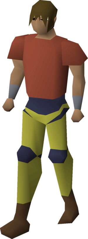 Decorative armour (gold platelegs) equipped male.png